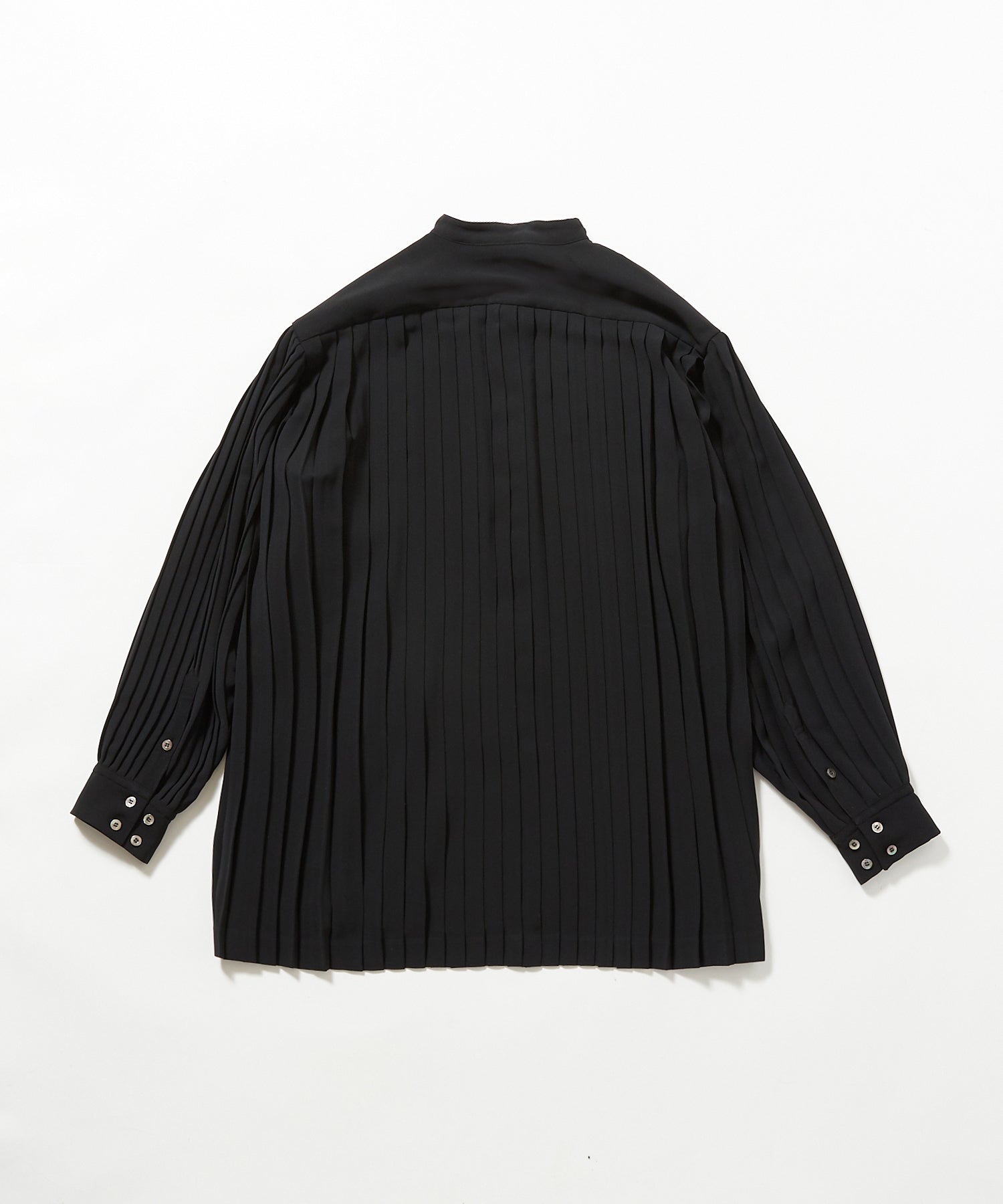 Asymmetry pleats shirt meagratia(メアグラーティア)の通販/正規取扱
