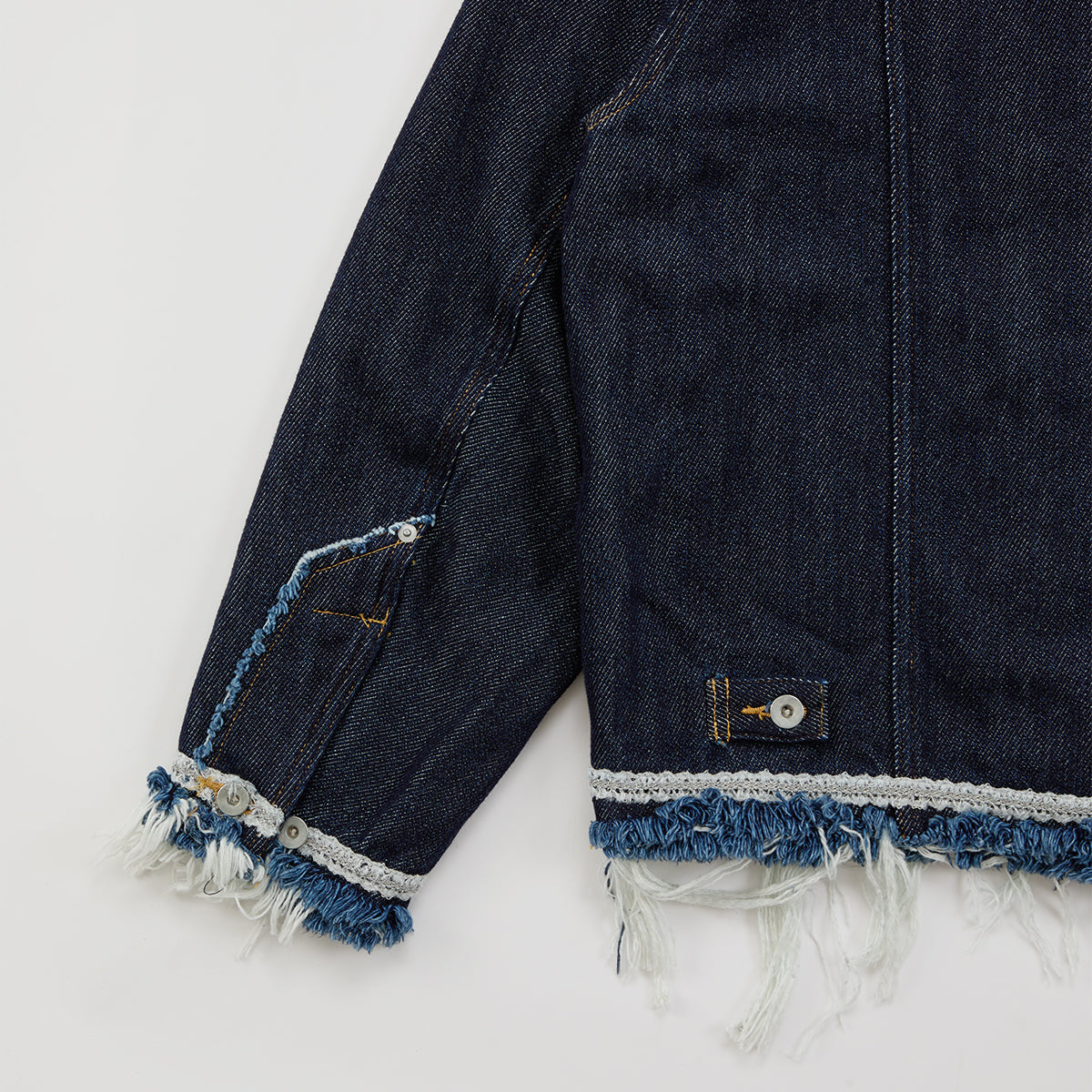 meagratia Lace tape denim BL