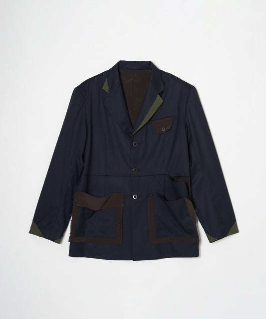 meagratia Frayed wool JKT