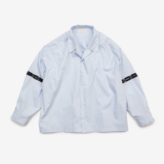 meagratia Open collar L/S SH