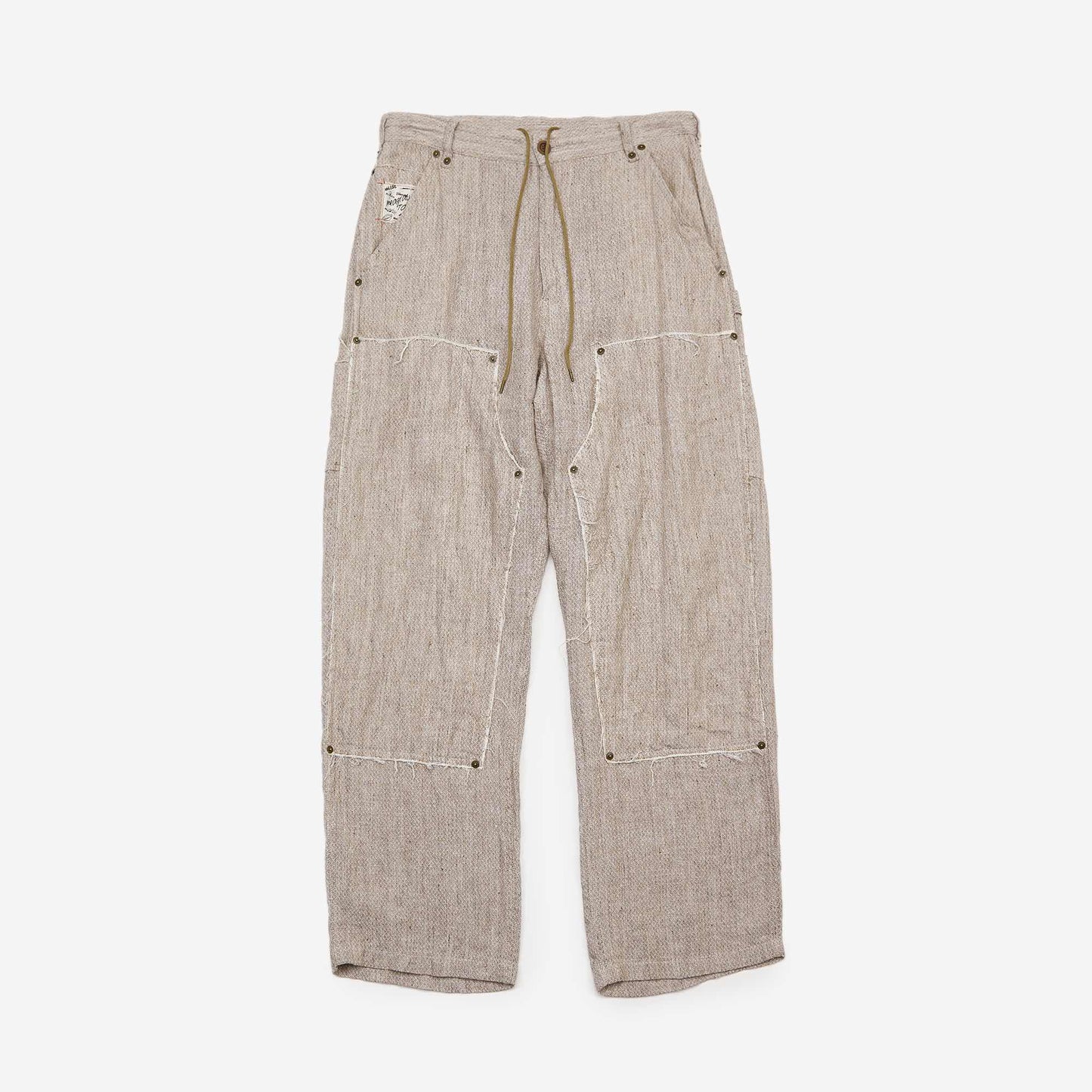 [残り1点]  meagratia Linen Silk Double knee PT