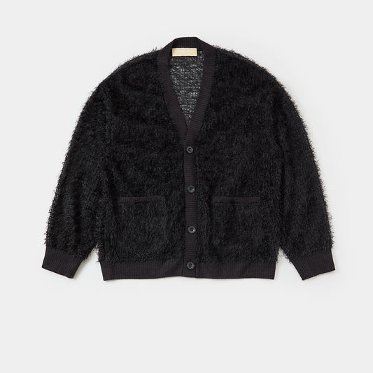 meagratia Sheer Cardigan blk