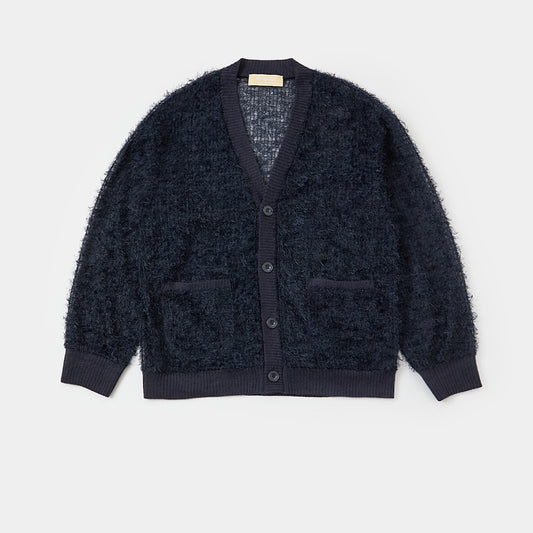 meagratia Sheer Cardigan nvy