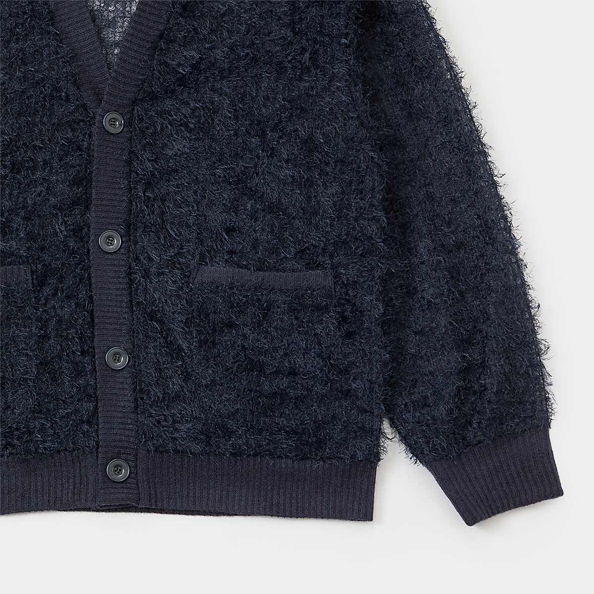 meagratia Sheer Cardigan nvy