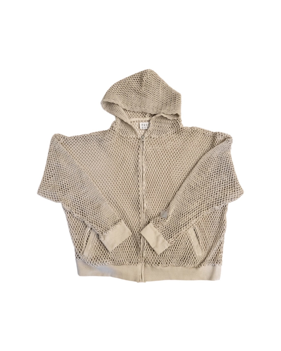 el conductorH COTTON MESH FULL ZIP HOODIEivo