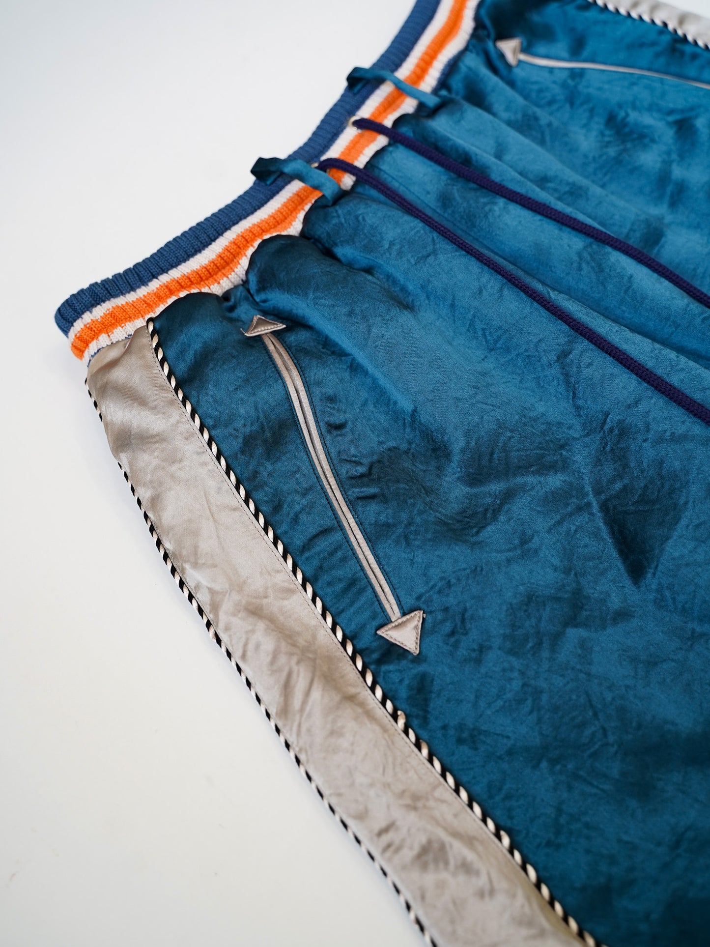 [残り1点]el conductorH SATIN SOUVENIR TROUSERS