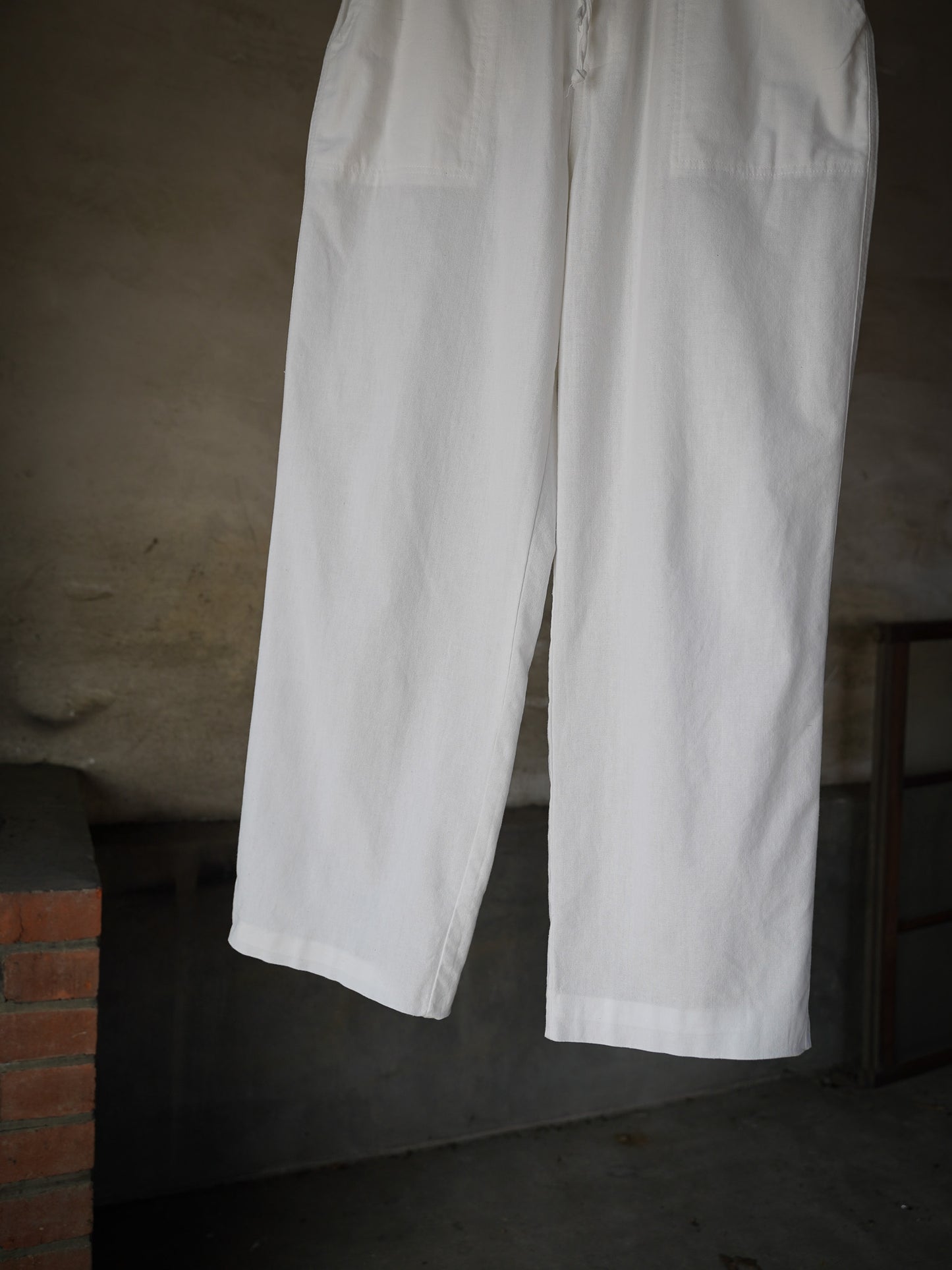 Euro Vintage Linen Easy Pants