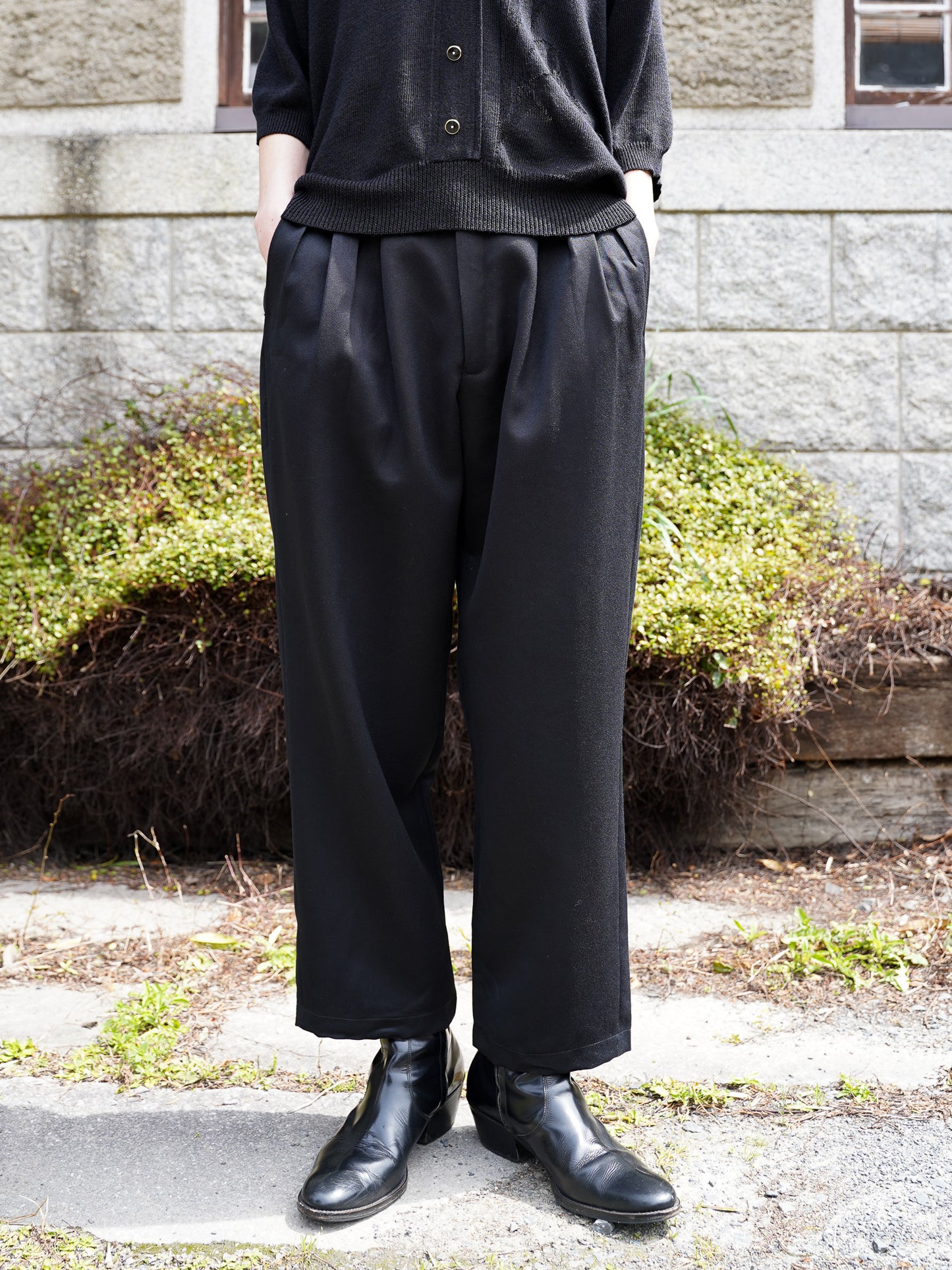 Euro Vintage Rayon Slacks