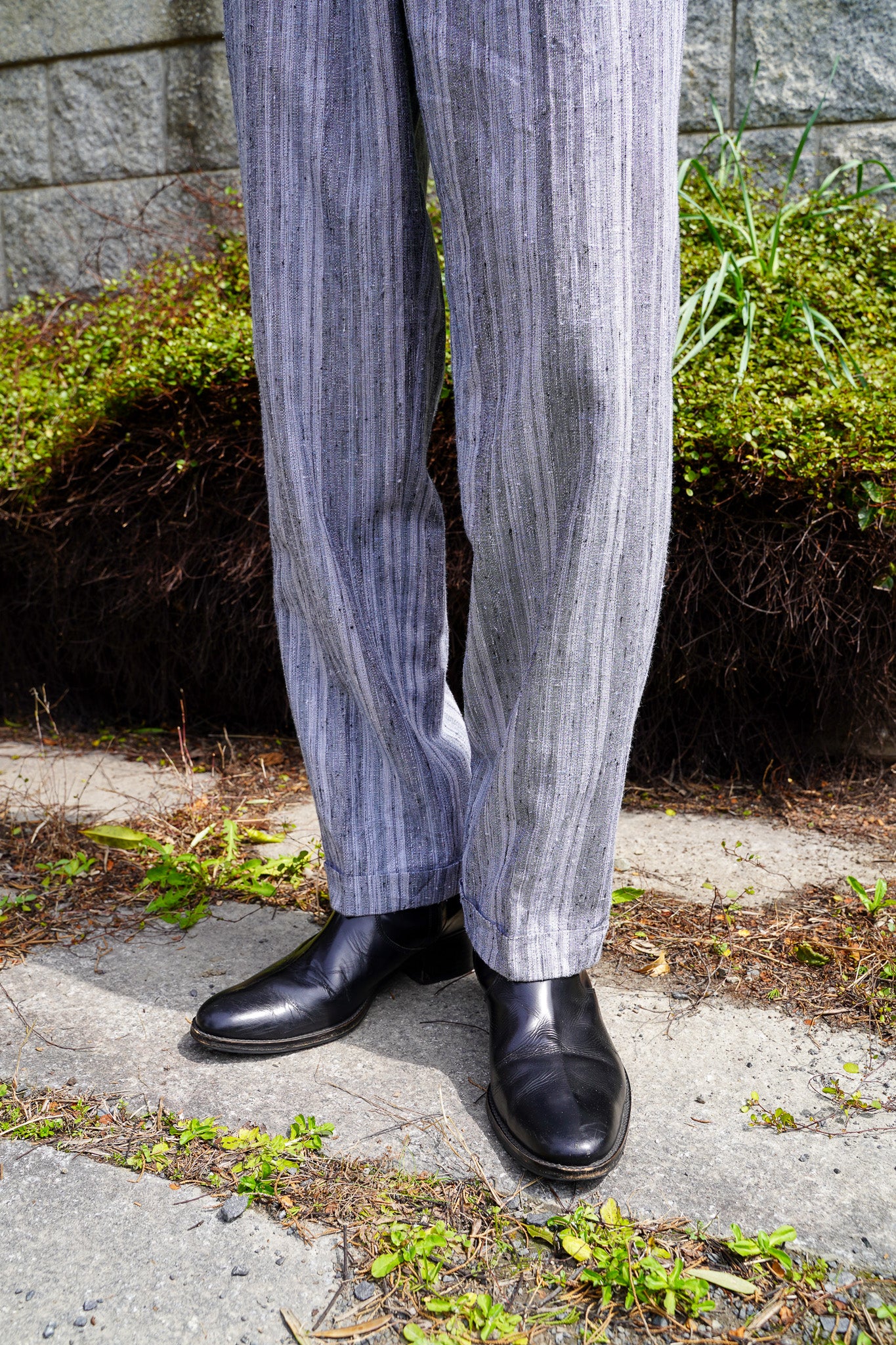 70s~ Euro Vintage Rayon Slacks