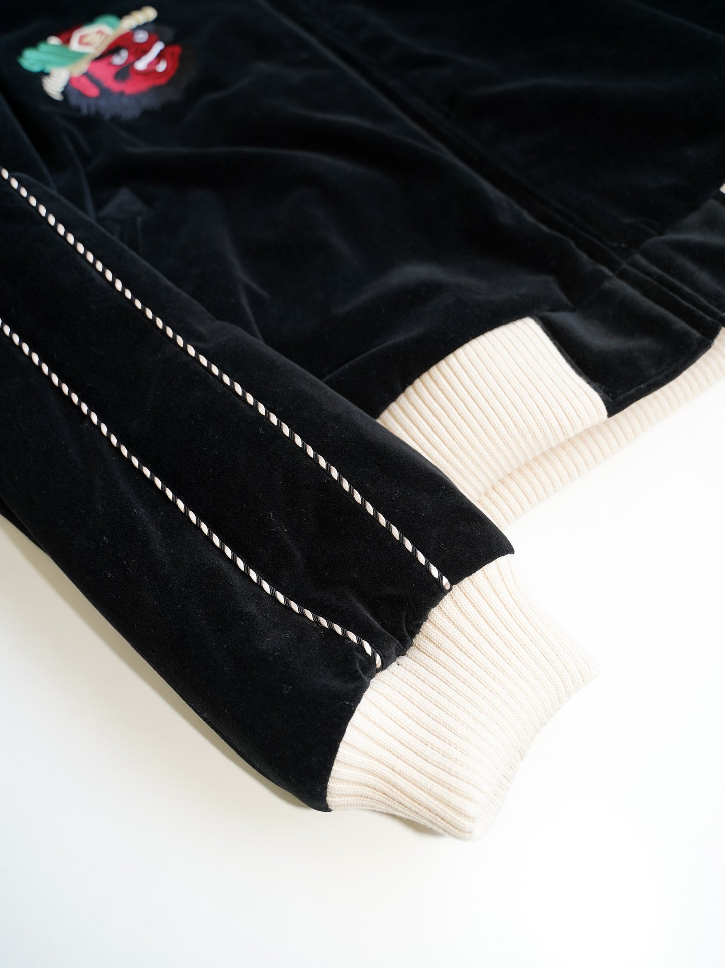 [残り1点] el conductorH VELVETEEN "YAMA KING" EMBROIDERED SOURVENIR JKT