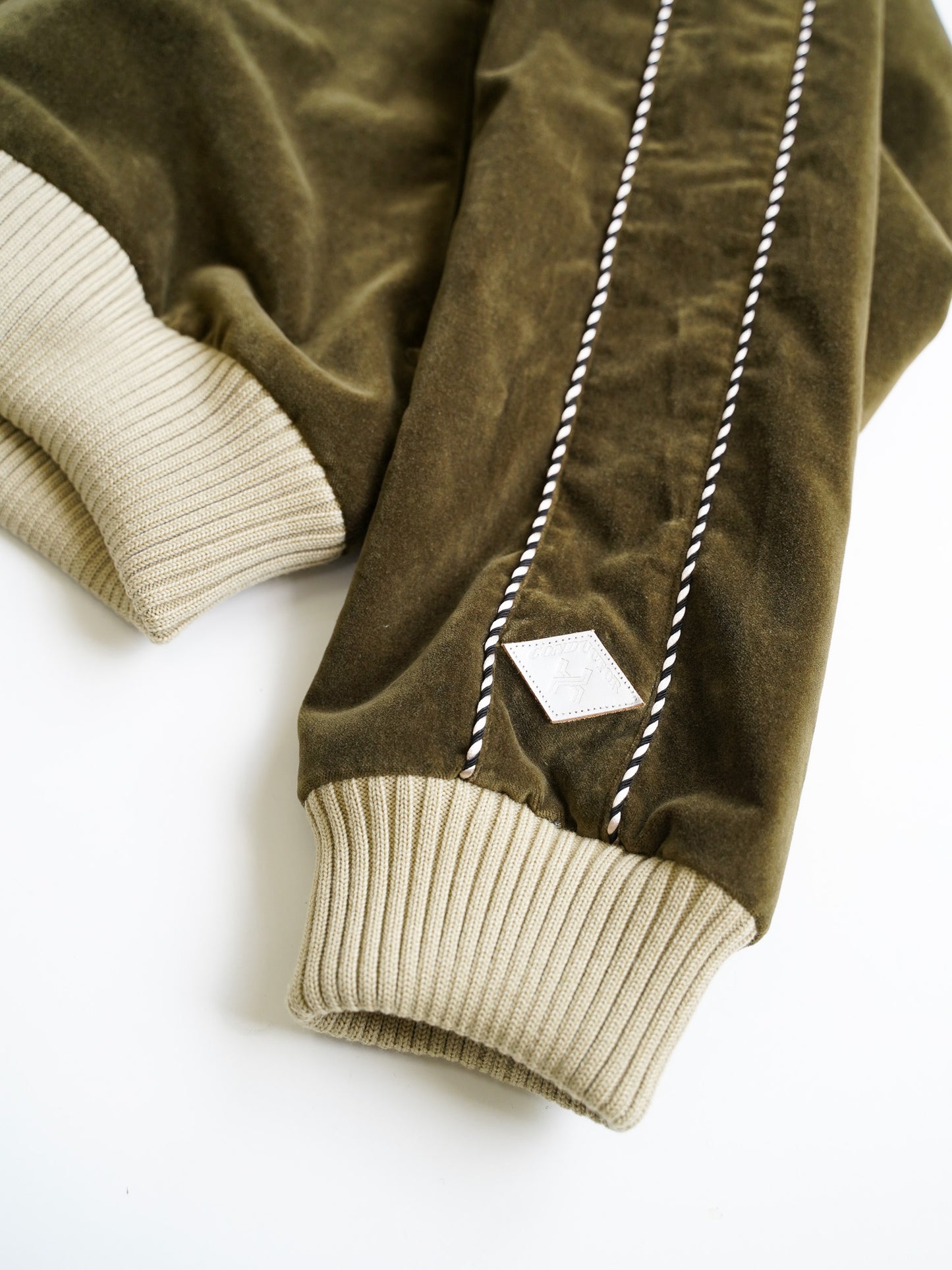 [残り1点] el conductorH VELVETEEN "YAMA KING" EMBROIDERED SOURVENIR JKT