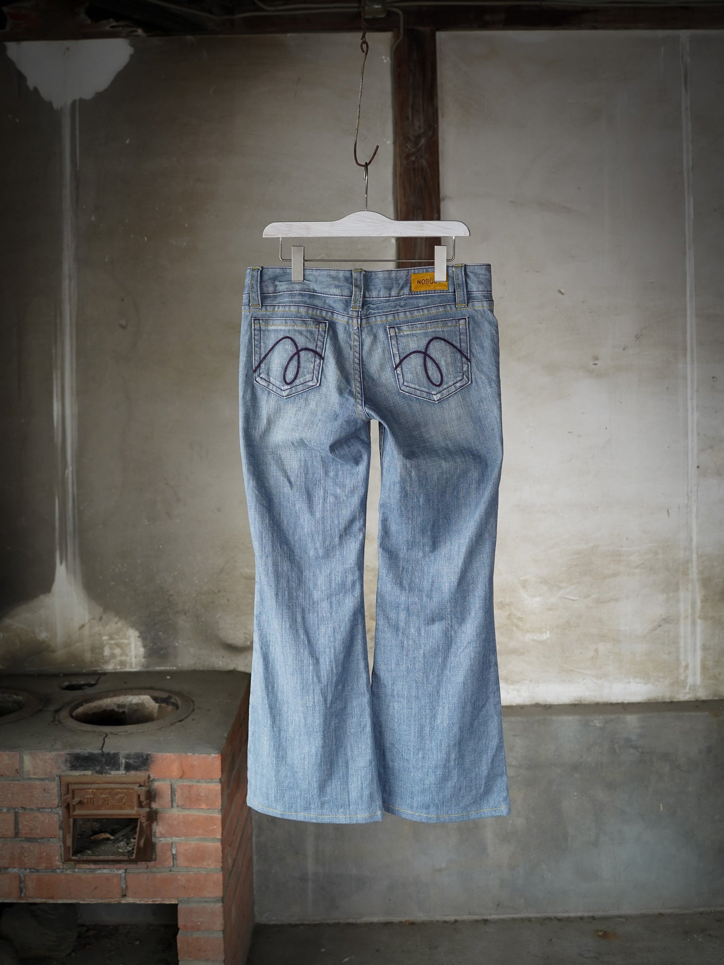 Y2K Flare Denim Pants