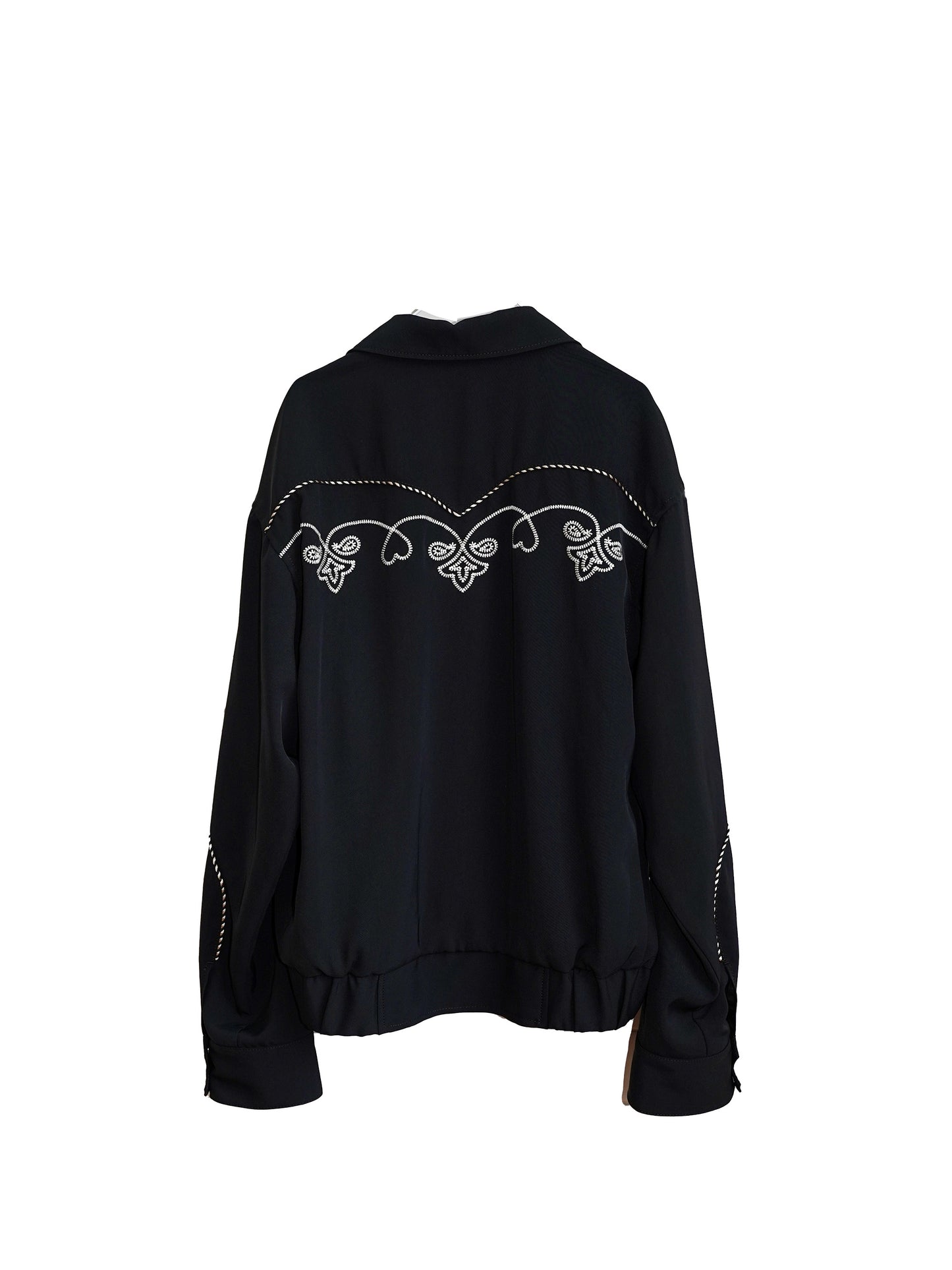 el conductorH HEART EMBROIDERED WESTEREN JKT