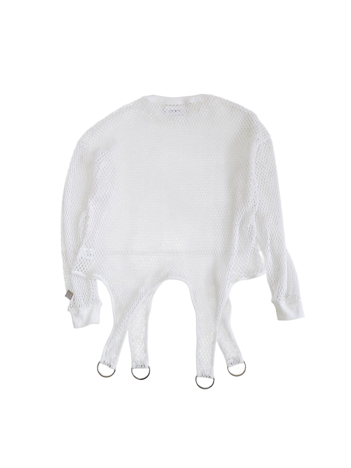 el conductorH MESH TAIL LONG SLEEVE TOP