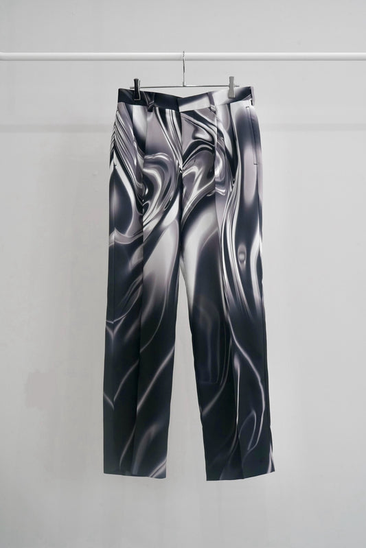 [残り1点] disemBySiiK Super Realism Graphic TwoTucks Trousers