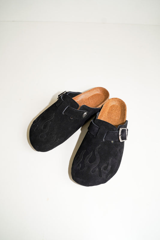 el conductorH FLAME PATTERN SABO SANDALS