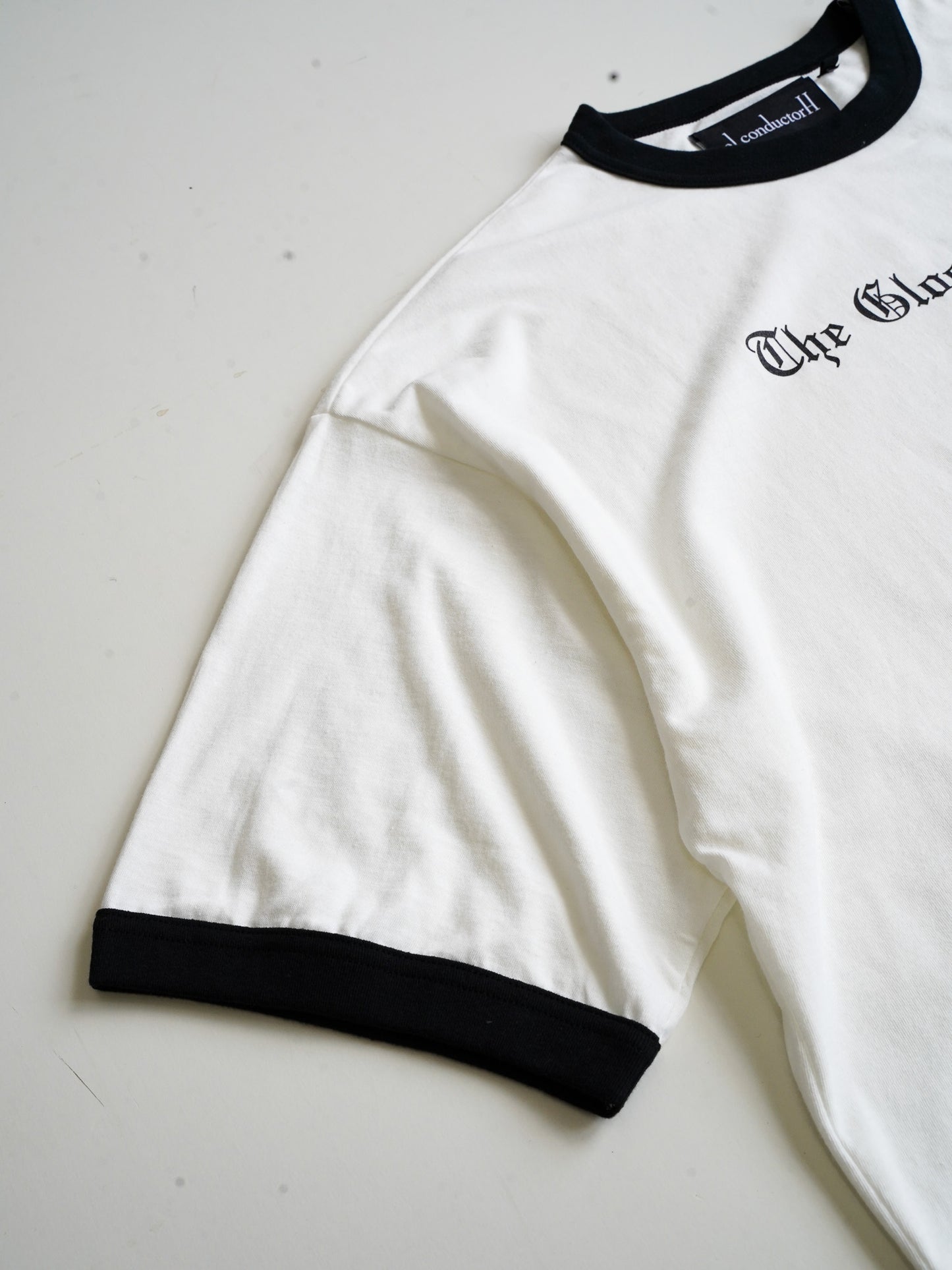 el conductorH COTTON TRIM T- SHIRT 'CHURCH'