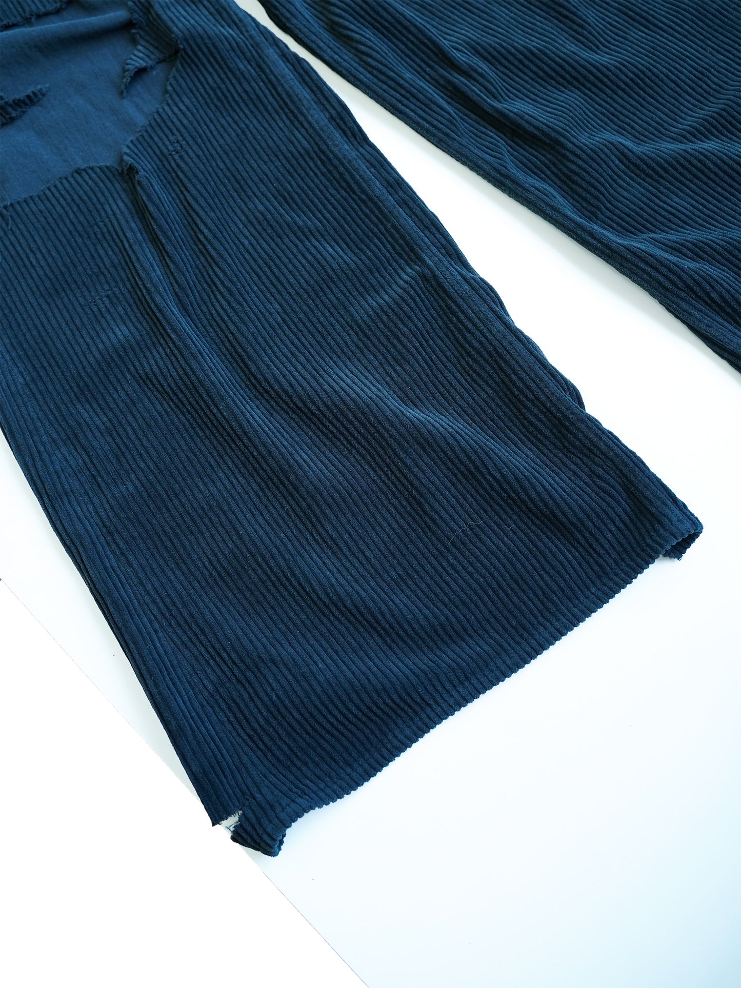 [残り1点] el conductorH DISTRESSED CORDUROY WIDE TROUSERS