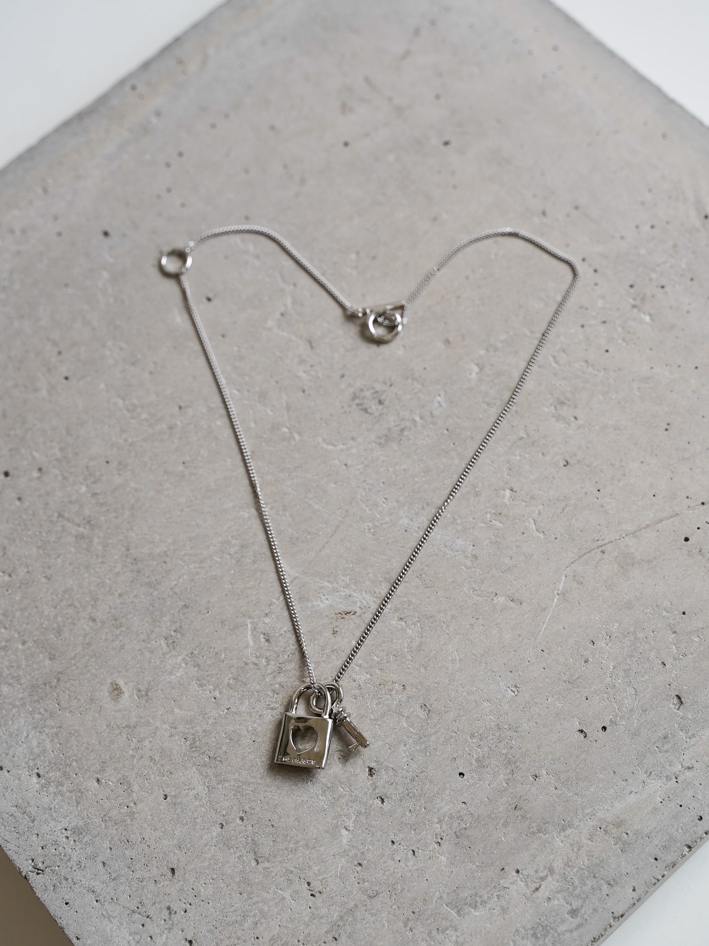 THE OBJECT The Jazz Heart Lock Necklace