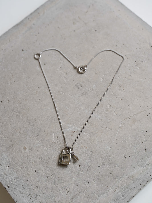 THE OBJECT The Jazz Heart Lock Necklace