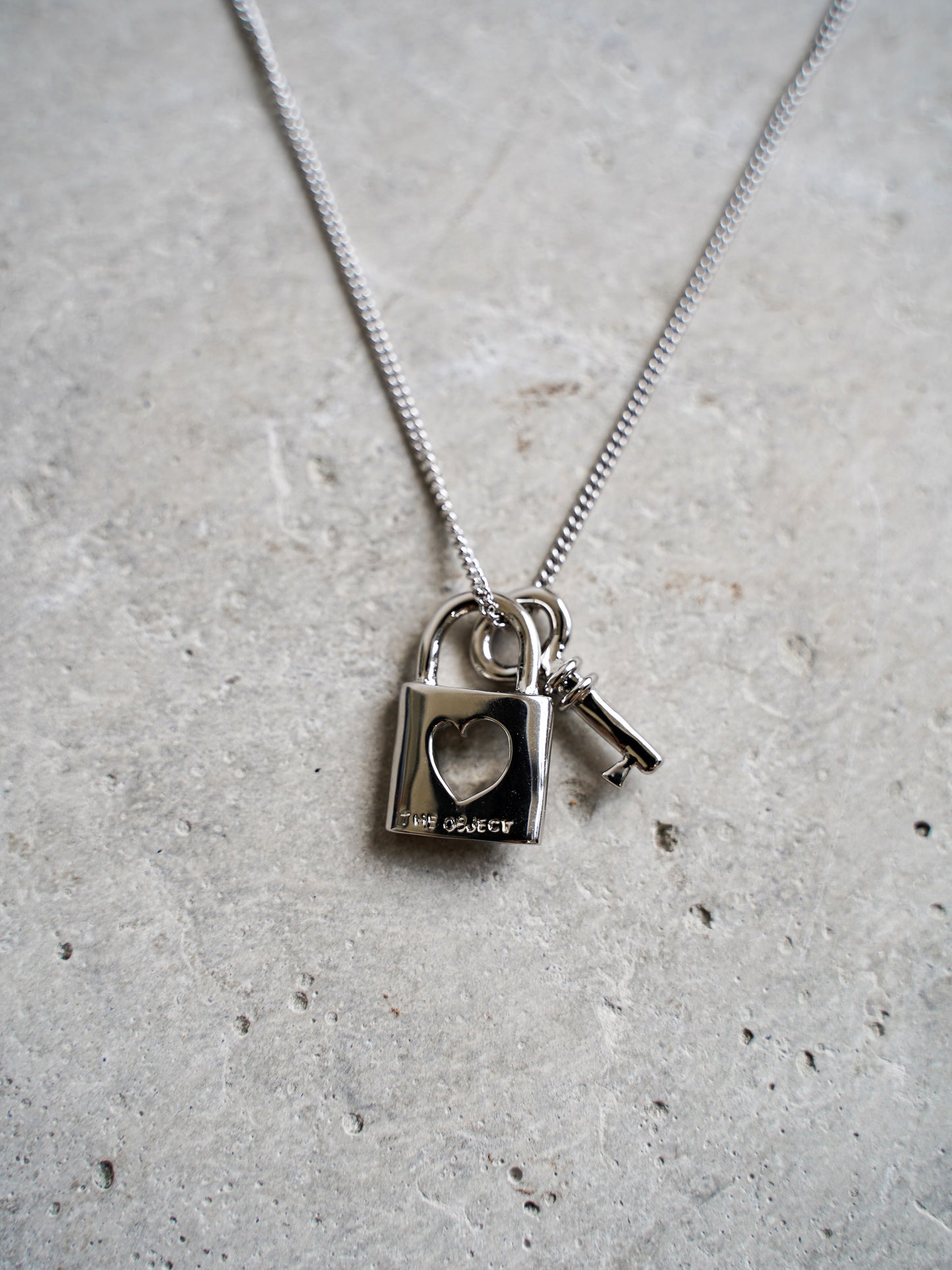 THE OBJECT The Jazz Heart Lock Necklace
