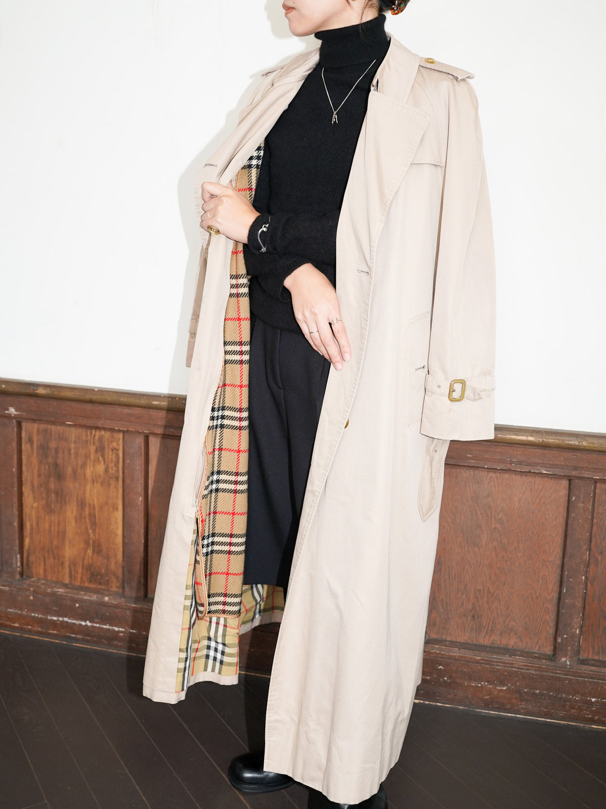 【GENDERLESS】80s~ Burberry's Trench Coat