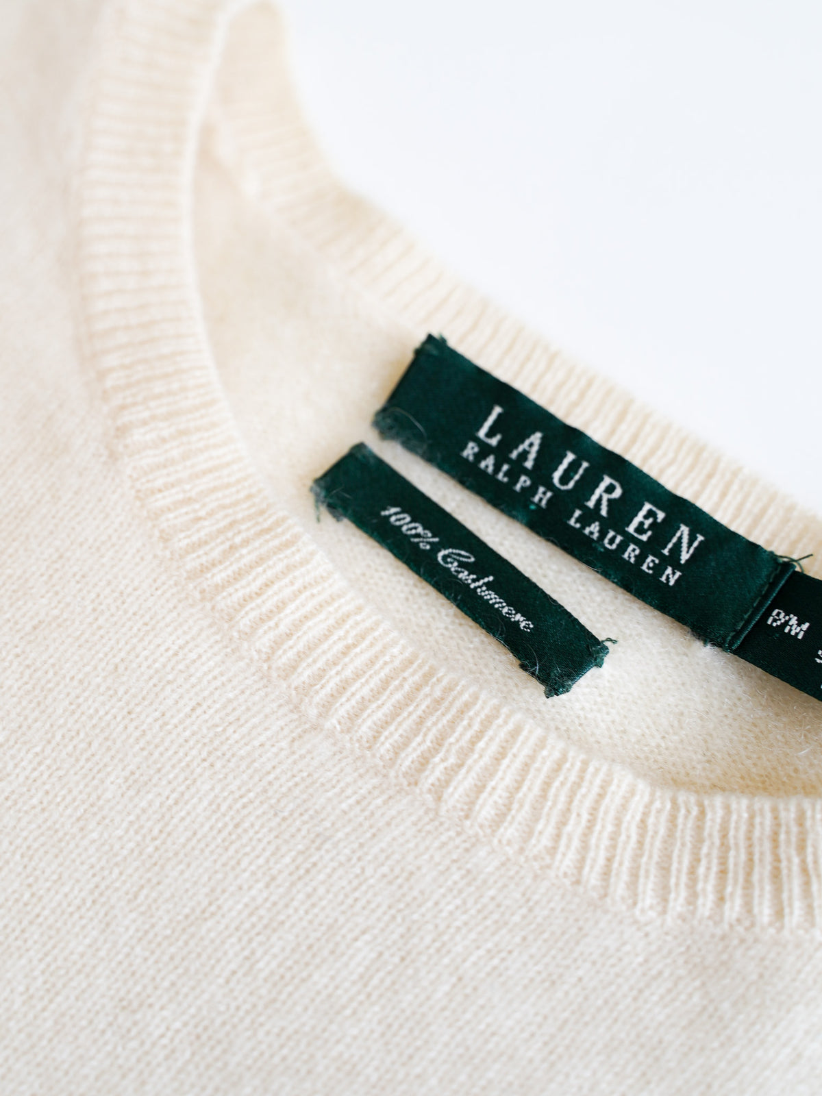 【WOMAN】Ralph Lauren Cashmere 100% Knit