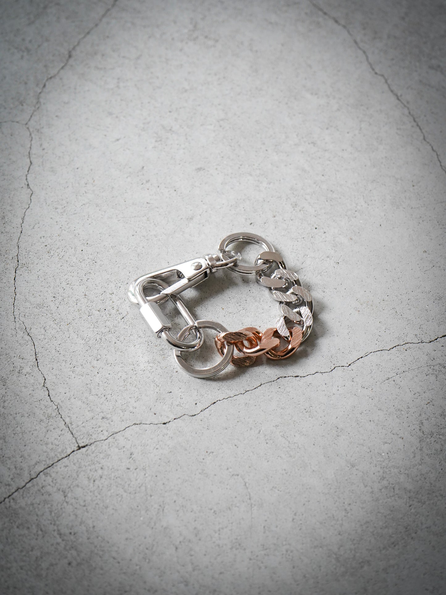 [残り1点] THE OBJECT Signature Double Karabina Bracelet(Pink Gold)