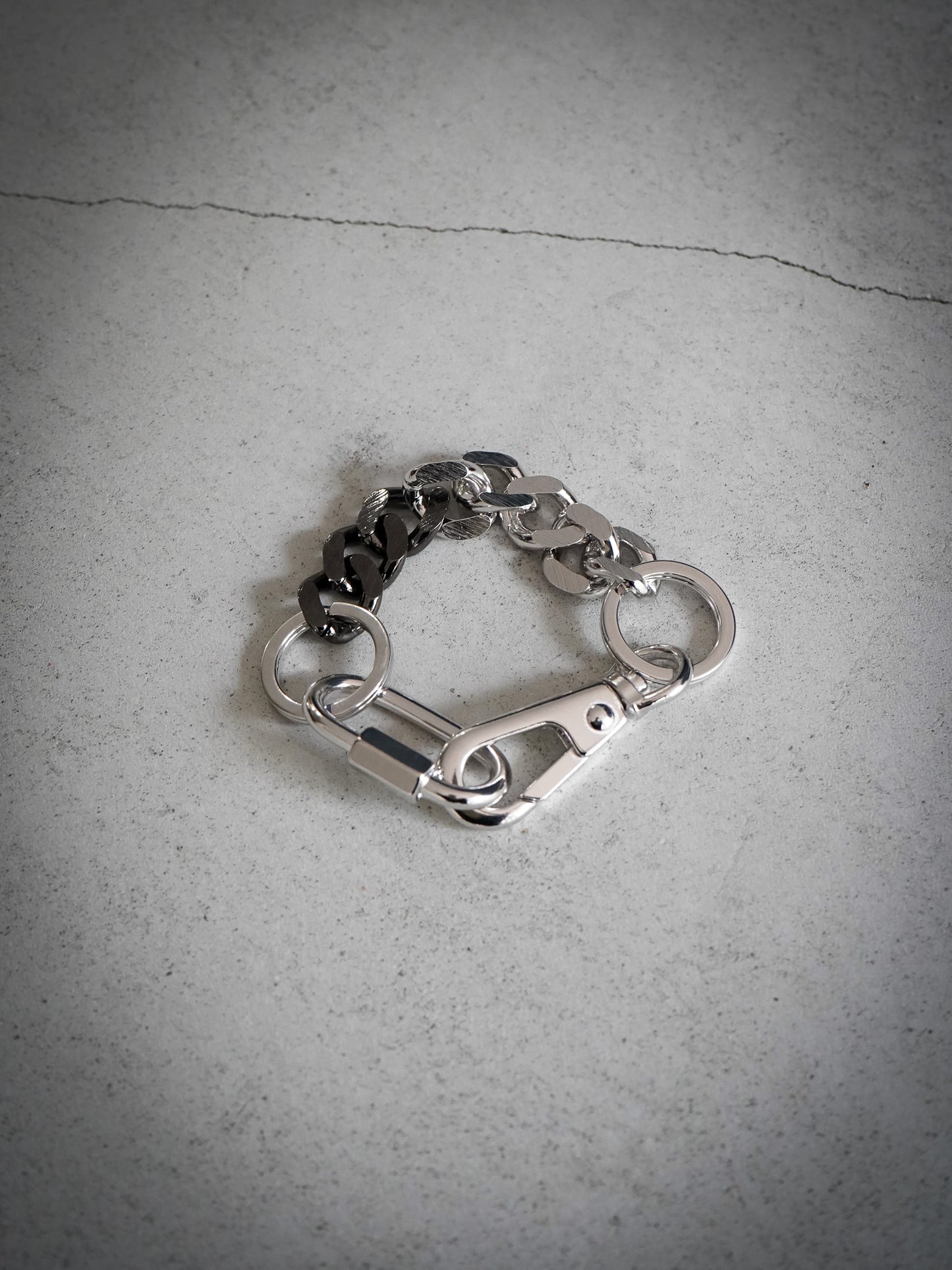 [残り1点] THE OBJECT Signature Double Karabina Bracelet(Black)