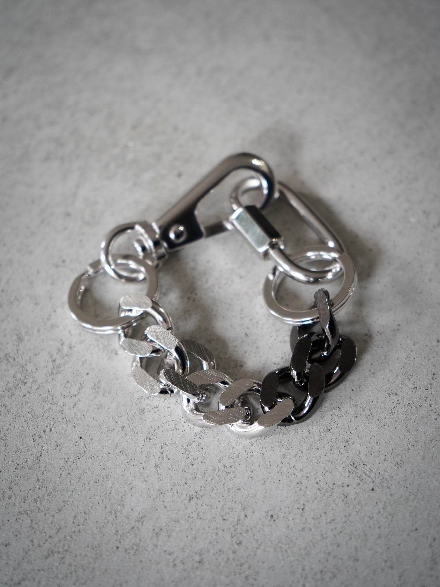 [残り1点] THE OBJECT Signature Double Karabina Bracelet(Black)