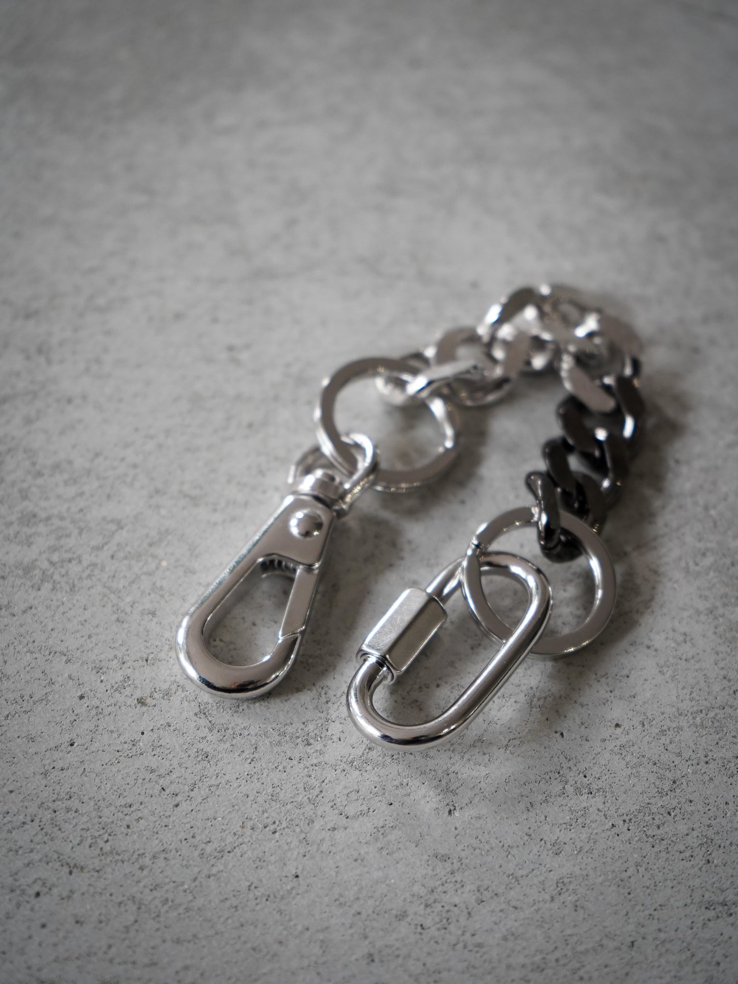 [残り1点] THE OBJECT Signature Double Karabina Bracelet(Black)