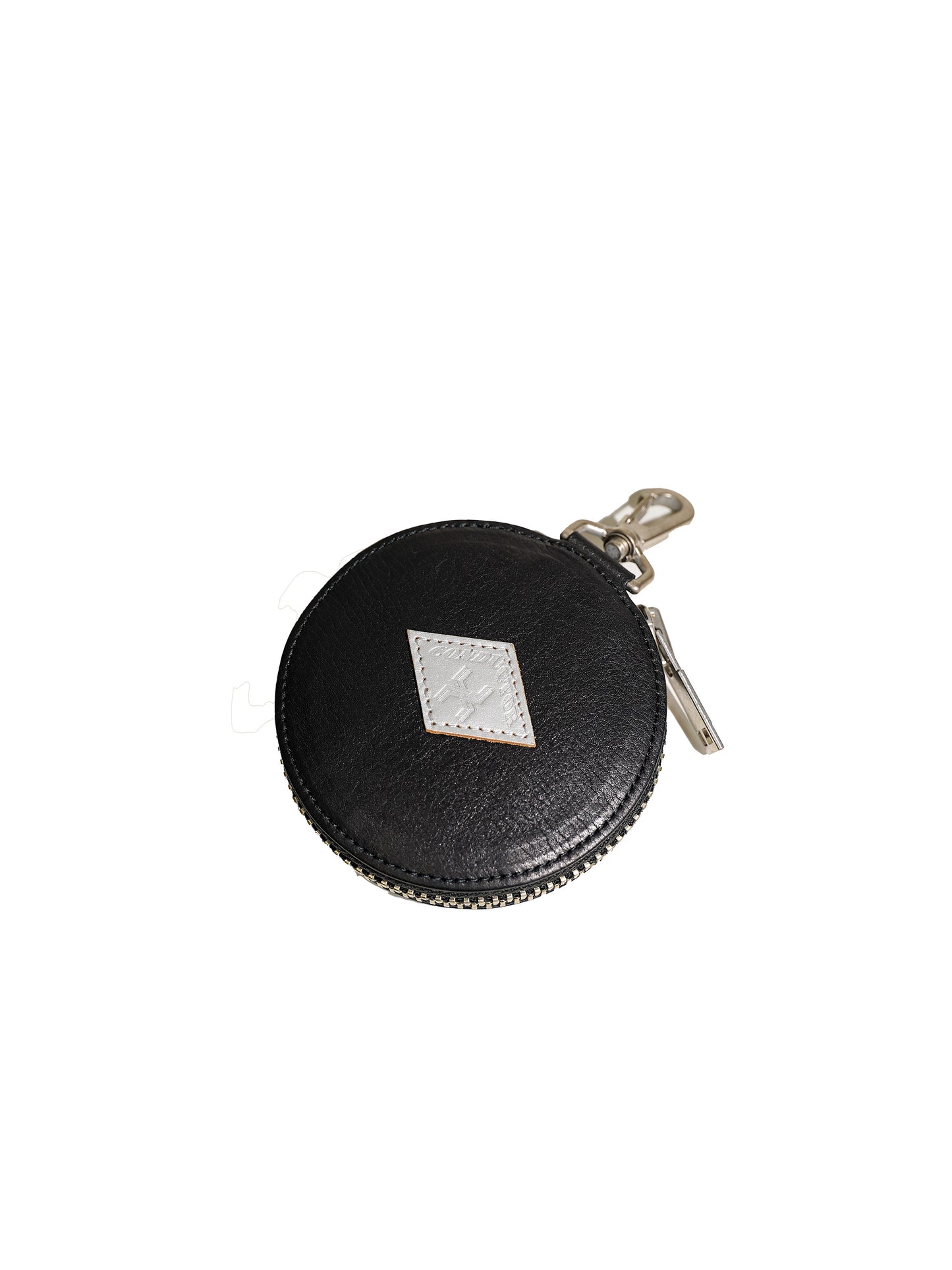 el conductorH x blackmeans LEATHER CIRCLE POUCH