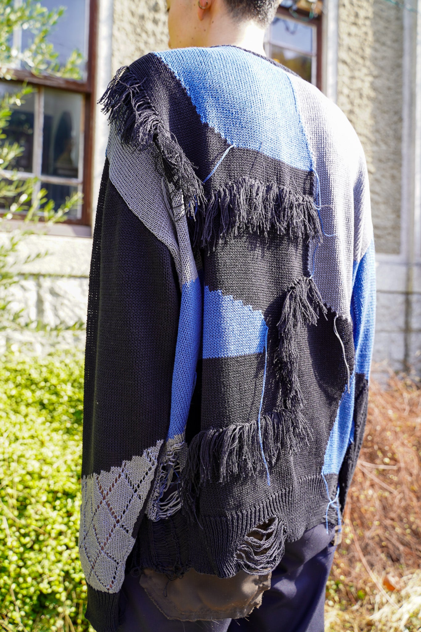 Frayed knit P/O meagratia(メアグラーティア)の通販/正規取扱店 NORANEKO