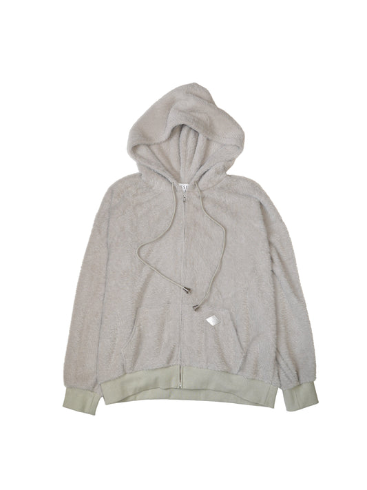 el conductorH TEDDY BEAR HOODED SWEATER