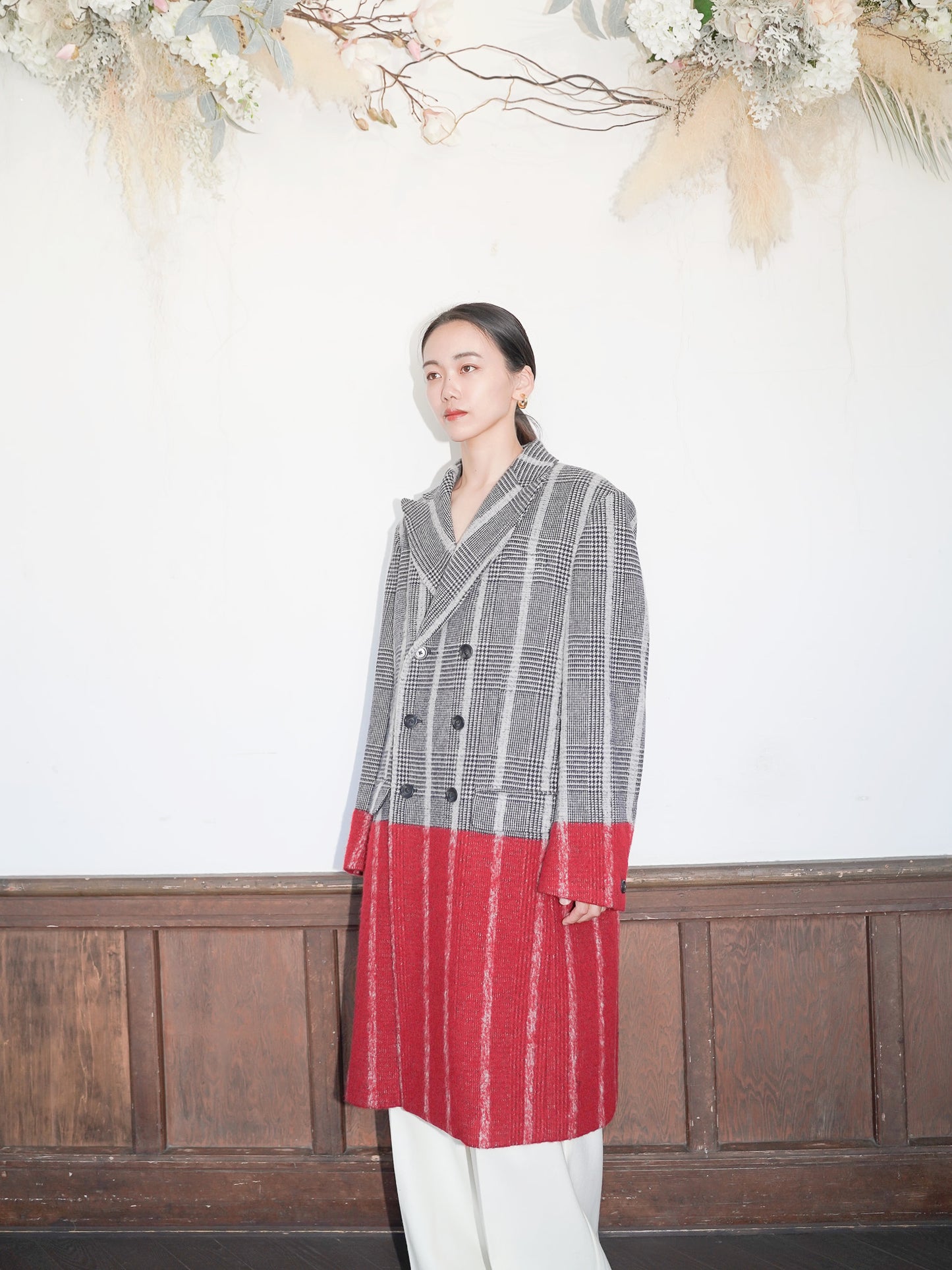 meagratia Wool/ Mohair chester coat