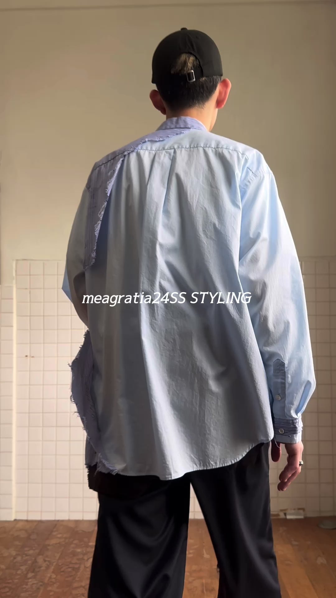 meagratia レイヤードシャツ