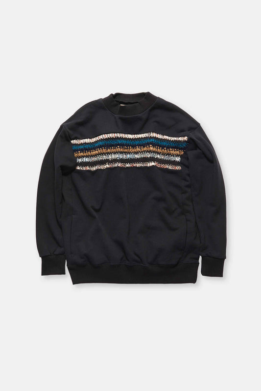 meagratia knit tape sweat P/O