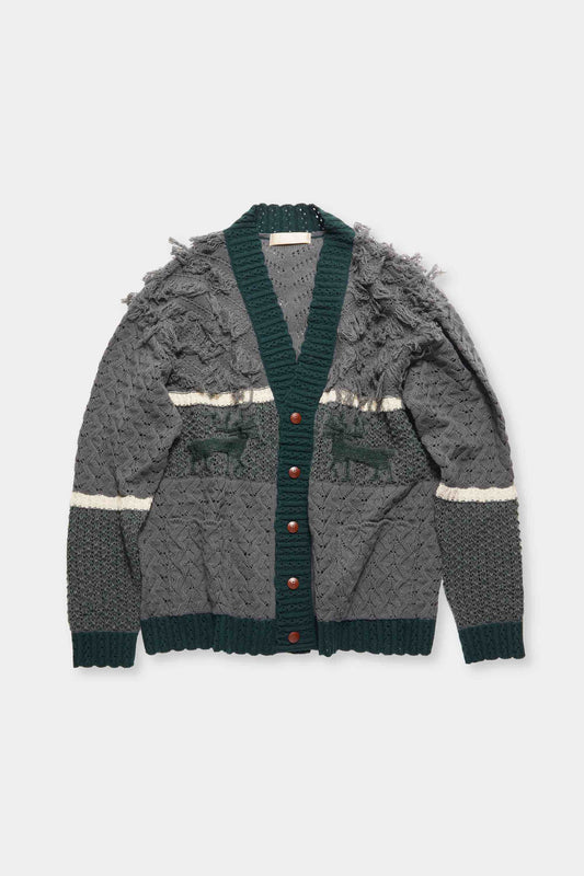 meagratia cowichan knit cardigan