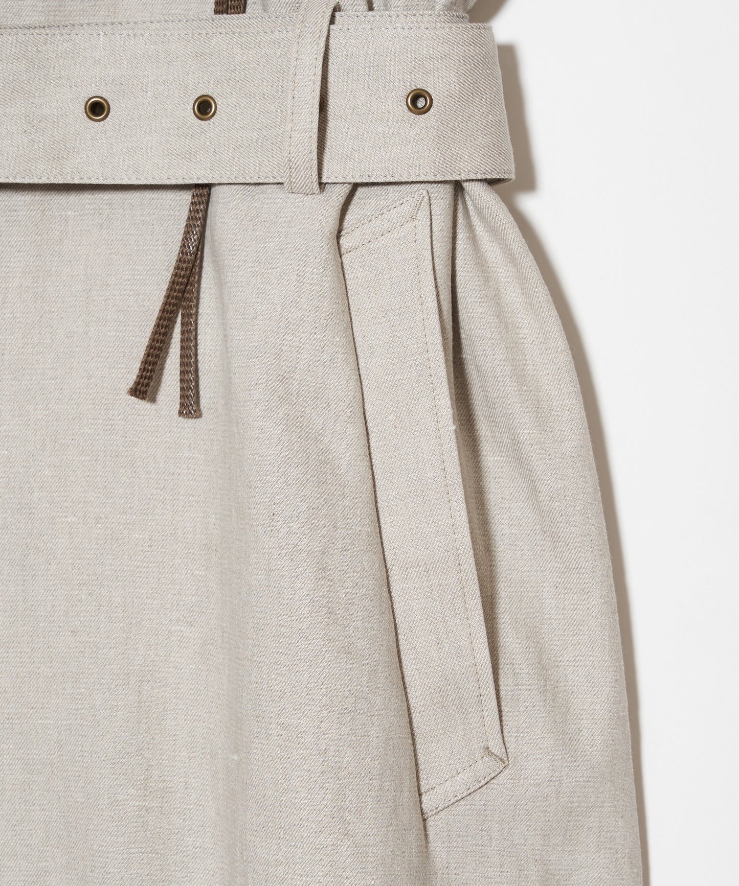 [残り1点] meagratia Linen toggle coat