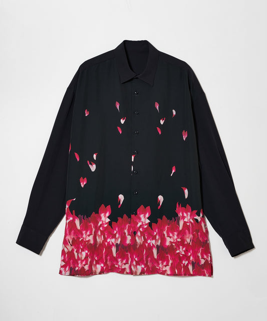 meagratia Flower pattern shirt