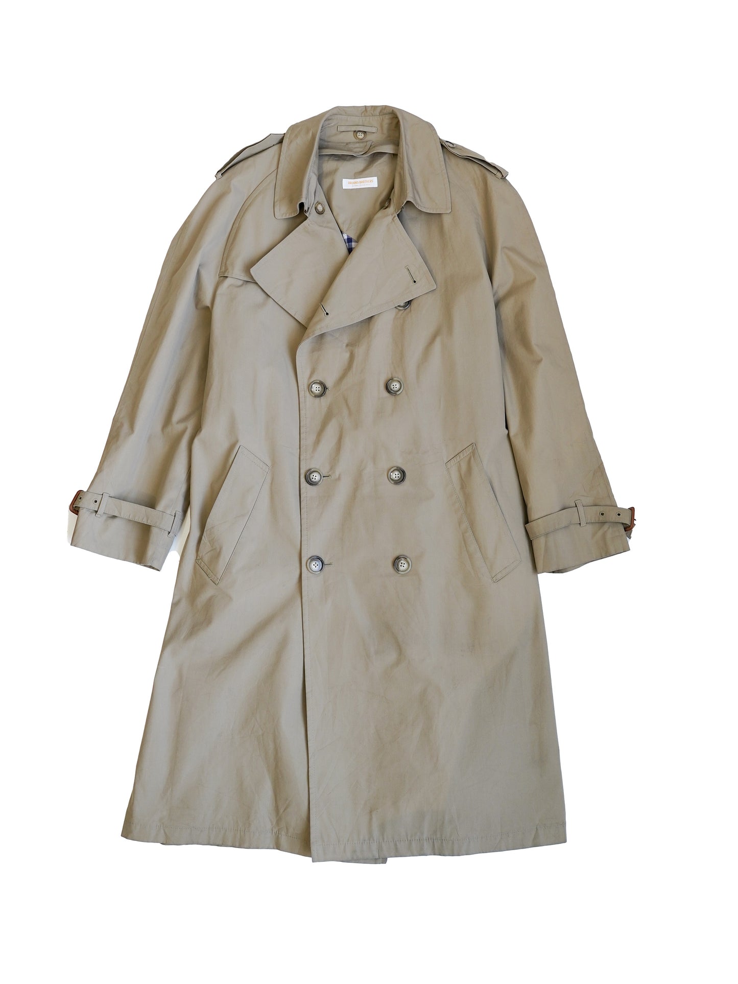 1980s BROOKS BROTHERS TRENCH COAT