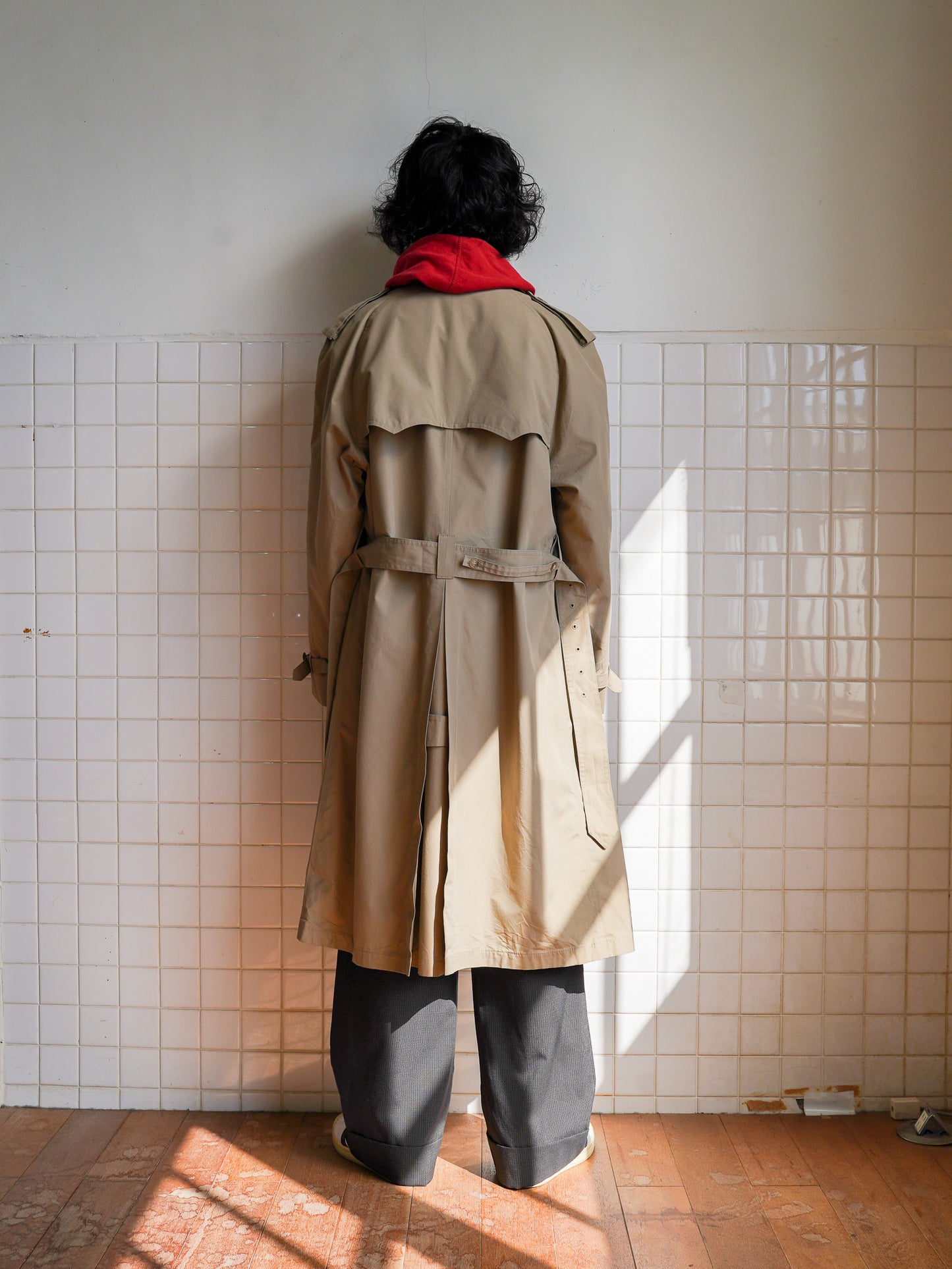 1980s BROOKS BROTHERS TRENCH COAT